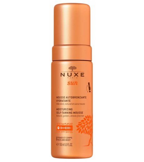 NUXE sun Mousse Autoabbronzante VIso e Corpo150 ml