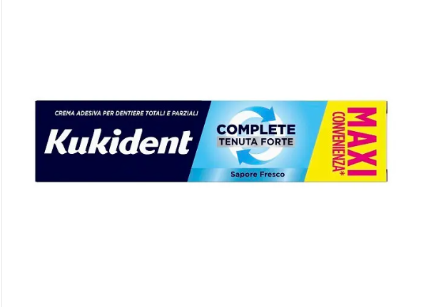 Kukident Complete Fresco Crema Adesiva Dentiere 70g