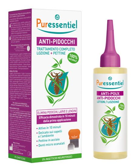 Puressentiel lozione anti pidocchi 100 ml + pettine