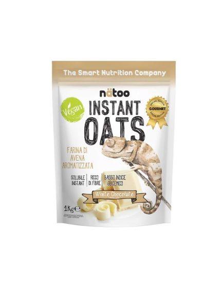 Natoo instant Oats Farina di Avena White Chocolate 1Kg