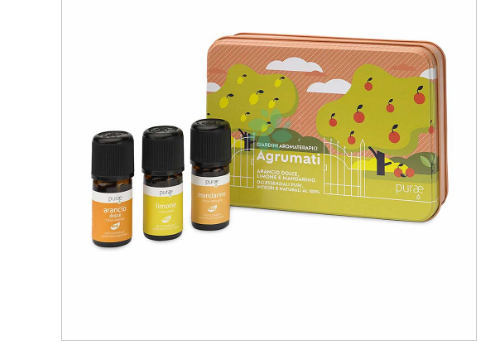 PURAE Cofanetto Giardini Aromatici Agrumati