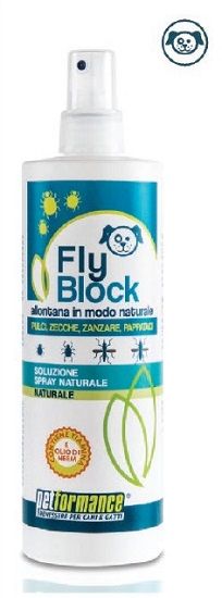 Flyblock lozione antiparassiti cane 400ml