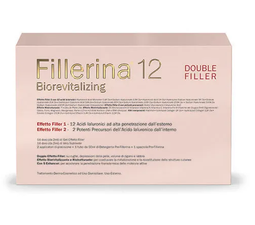 Fillerina 12 Biorevitalizing Double Filler Grado 3 Trattamento Intensivo 30ml+30ml +50ml