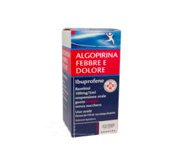 Algopirina Febbre Dol - Bambini 100 Mg/5 Ml Sospensione Orale Gusto Fragola 