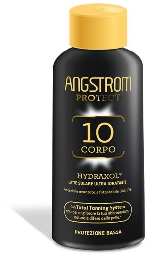 Angstrom hydraxol latte solare ultra idratante spf10 200ml