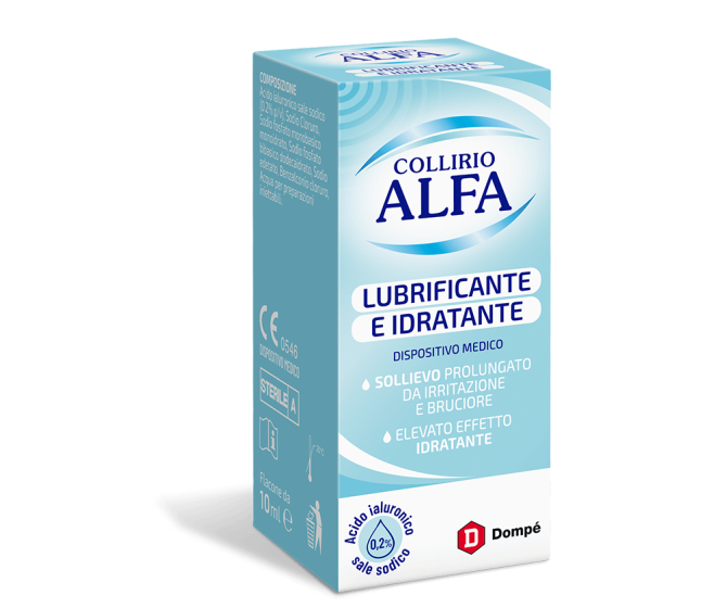 Collirio alfa lubrificante e idratante 10ml