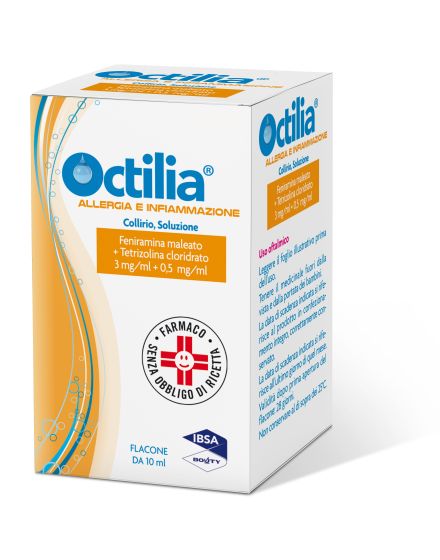 Octilia all i, 3mg/ml + 0,5mg/ml collirio, soluzione 1 flacone ldpe da 10ml