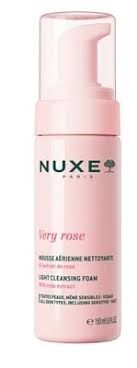 Nuxe Very Rose Mousse leggera detergente per il viso alla rosa 150 ml