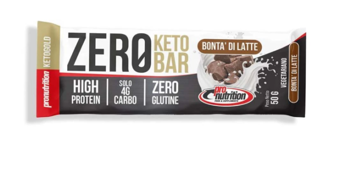 ProNutrition Barretta Keto Bontà Latte 50 gr