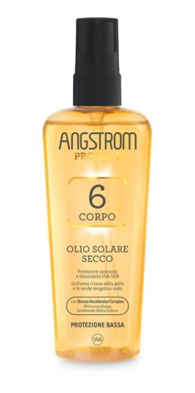 Angstrom olio solare secco spf6 150ml