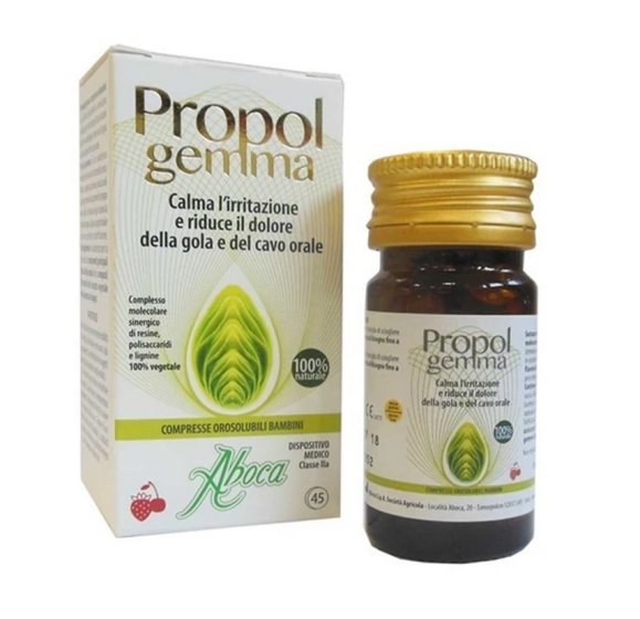 Aboca propolgemma bambini 45 compresse orosolubili