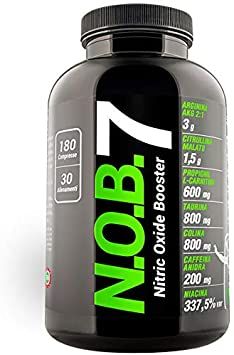 Net integratori n.o.b. 7 nitric oxide booster 180cpr