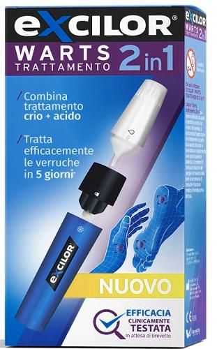 Excilor warts trattamento 2in1