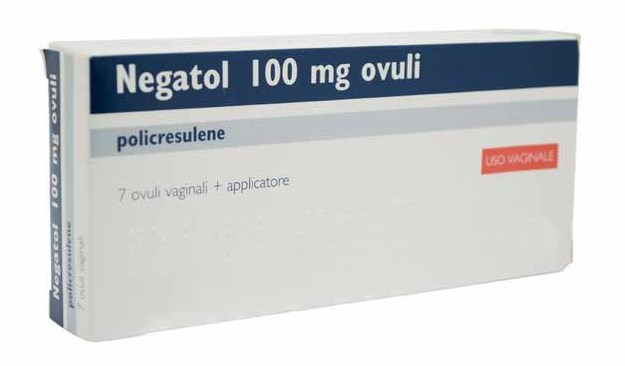 Negatol 100mg ovuli vaginali con applicatore