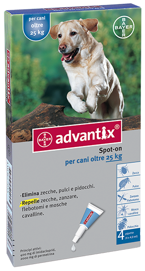 Advantix spot on 4 pipette 25-40kg