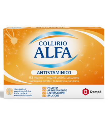  Collirio  Alfa Antistaminico Confezione 10 Monodose