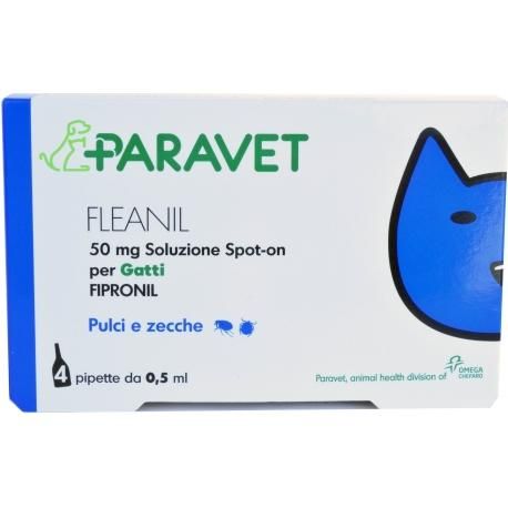 Fleanil*spoton 4pip 50mg gatti