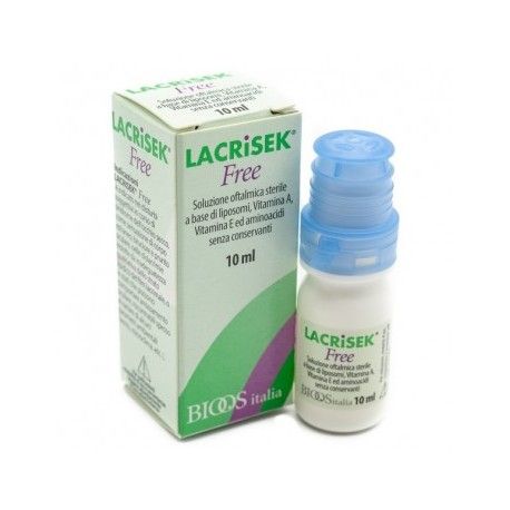 Lacrisek free soluzione oftalmica 10ml
