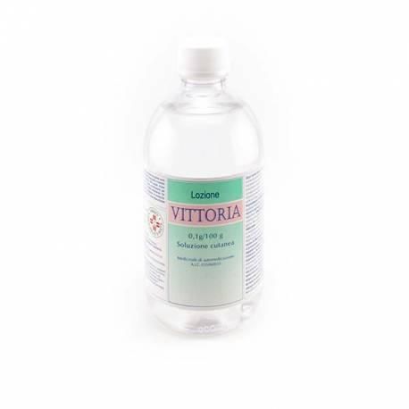 Lozione vittor, 0,1g/100g soluzione cutanea flacone da 500ml