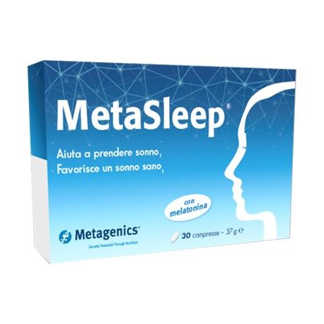 Metasleep integratore per il sonno 30 capsule