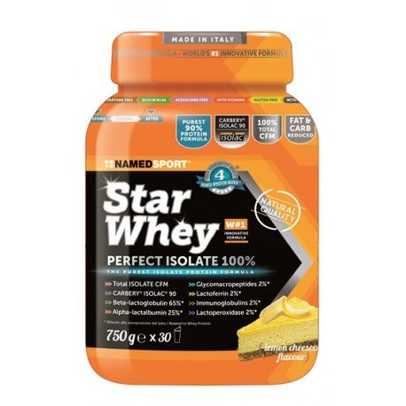 Star whey isolate lemon cheesecake 750g