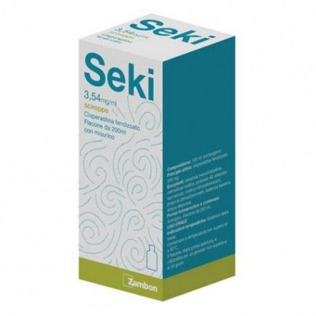 Seki sciroppo 3,54mg/ml 200ml