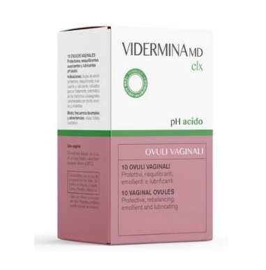 Vidermina Md Clx Ovuli Vaginali 10 pz