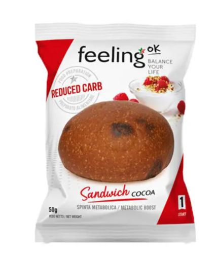 Feeling Ok Sandwich Al Cacao Start 50g