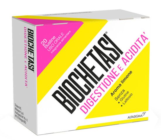 Biochetasi digestione e acidita' 20 buste granulato orale