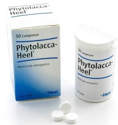 Heel phytolacca 50 compresse