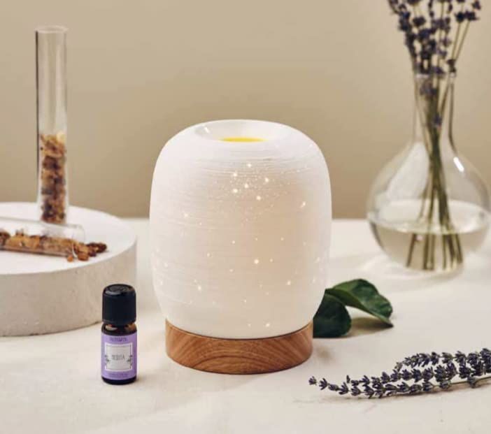 Nasoterapia Astra Diffusore Elettrico per Oli Essenziali in Ceramica e  Lampada