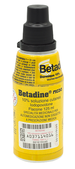 Betadine 10% soluzione cutanea flacone da 120ml - Vivafarmacia
