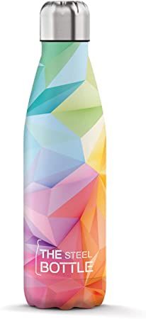 The steel bottle art series 3geometric color 500ml - Vivafarmacia