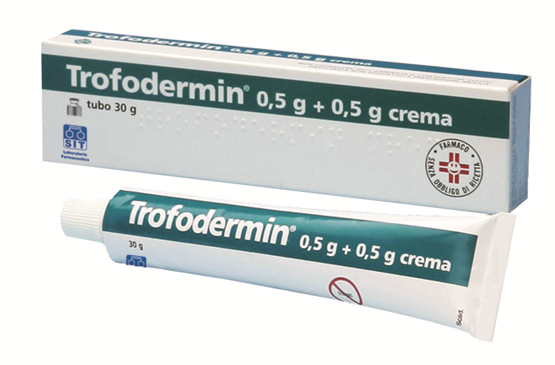 Trofodermin 0,5g+05g crema 30g - Vivafarmacia