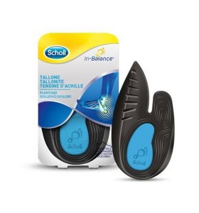 Scholl plantare tallone taglia s 2 pezzi