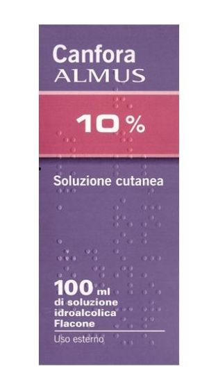 Canfo, 10% soluzione cutanea 1 flacone da 100ml di soluzione oleosa