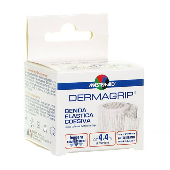 M-Aid Dermagrip Benda Elastica Coesiva 4x4cm