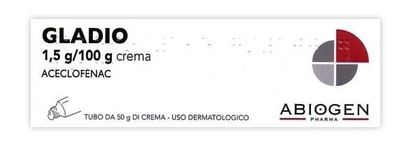 Glad, 1,5 % crema tubo 50g