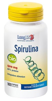 Long life spirulina bio 100cps