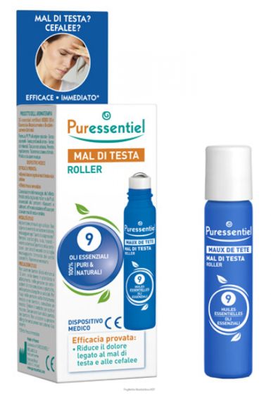 Puressentiel s.o.s. mal di testa roller 5ml