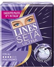 Lines seta ultra ali assorbenti 11 pezzi