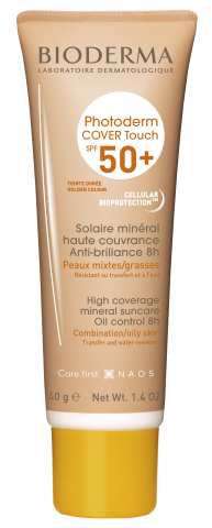 Bioderma photoderm mineral cover touch spf 50+ teinte dore'