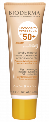 Bioderma photoderm mineral cover touch spf50+ teinte claire