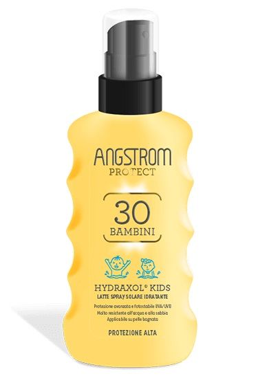 Angstrom hydraxol latte spray solare idratante kids spf30 175ml