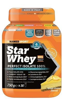 Star whey isolate lemon cheese