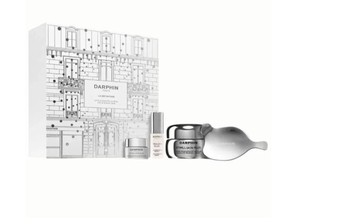 DARPHIN Stimulskin Plus - Cofanetto La Définition Siero 5ml + Crema Occhi e Labbra 5ml + Crema Viso 50ml + Massaggiatore