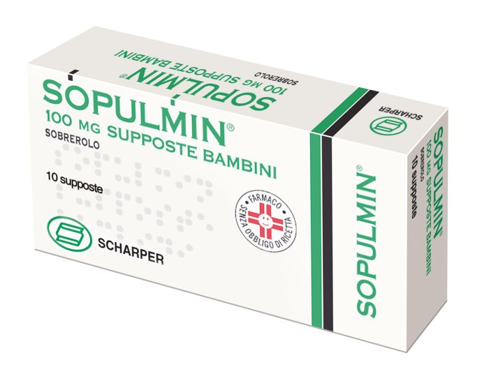 Sopulm, 100mg supposte 10 supposte