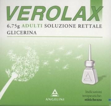 Verol, 9g adulti soluzione rettale 6 contenitori monodose