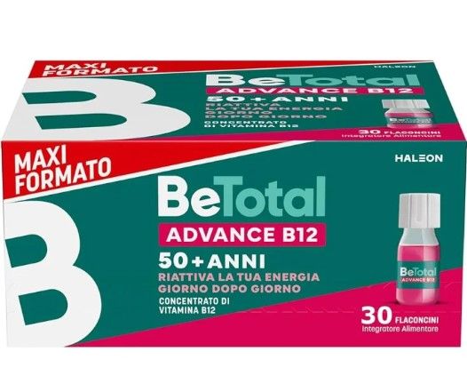 Be Total Advance B12 Integratore Alimentare di Vitamina B12 30 fl