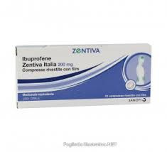 Ibuprofene zentiva 200mg compresse rivestite con film